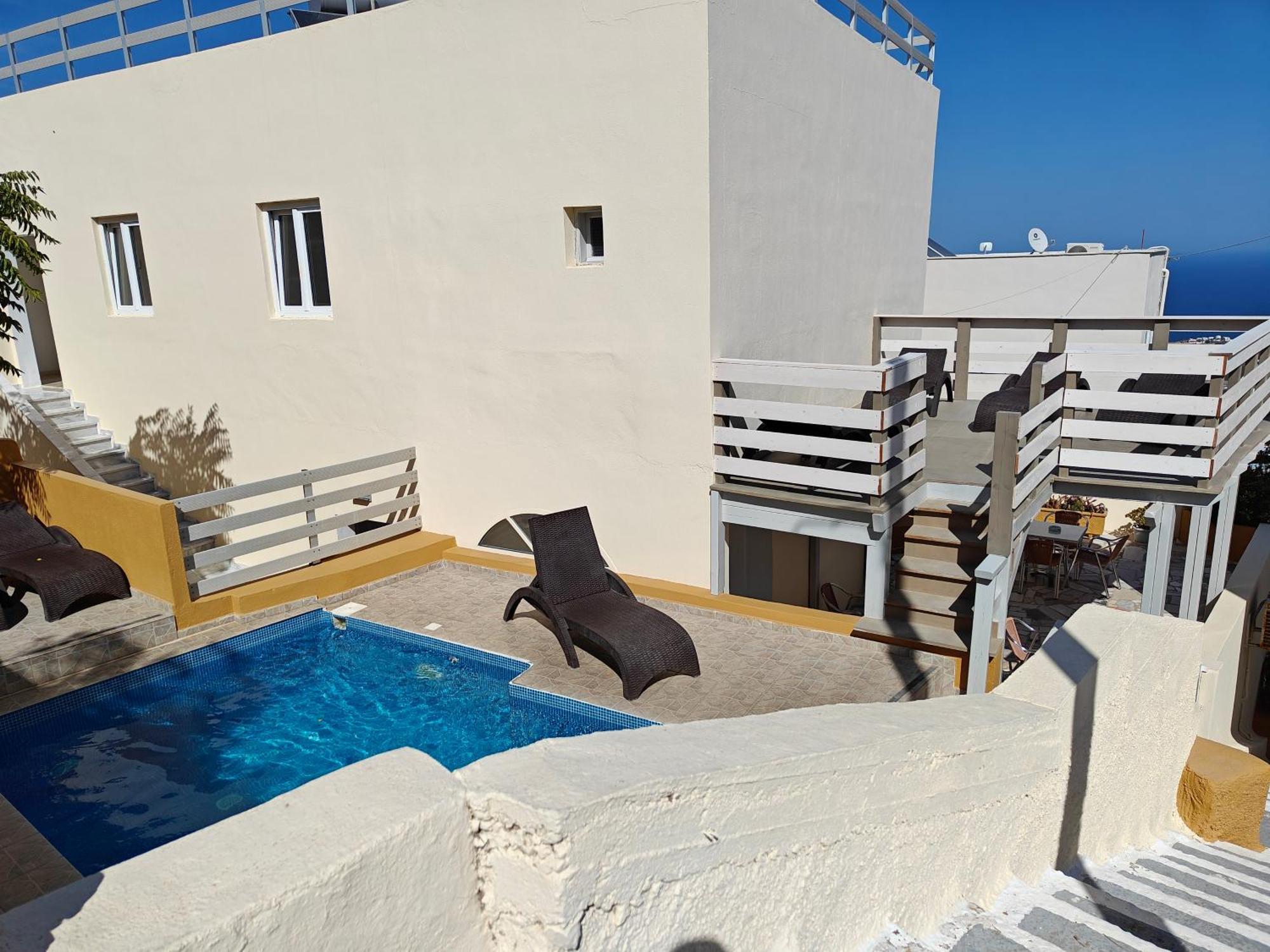 Anemomilos Villa Firostefani Buitenkant foto